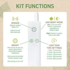 3 Ft. Motion Sensor LED Strip Light Kit -Lamp Parts birchlighting night lights 314120 4f 1000