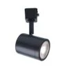 Charge Black 5CCT Integrated LED Ceiling Hardwired Fixed Track Cylinder Head, H Track (12-Pack)
