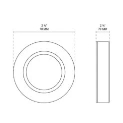 Plug-in 3-Lights Soft White Integrated LED Under Cabinet Puck Light 1-Pack -Lamp Parts black bazz puck lights u00063bk 44 1000