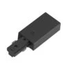 1.5 In. Black Metal Live End Connector