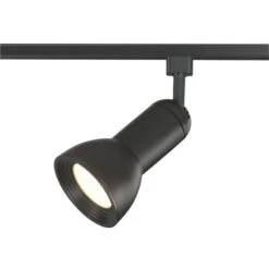 LED Black Large Linear Track Lighting Step Head
