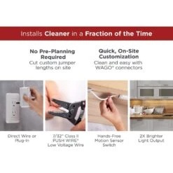 Black & Decker Push Wire 48-Watt Plug-In Adapter (LEDUC-48WP) 10 Black & Decker Push Wire 48-Watt Plug-In Adapter (LEDUC-48WP) -Lamp Parts black decker under cabinet lighting accessories leduc 48wp c3 1000