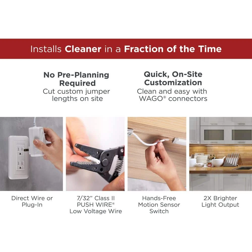 Black & Decker Push Wire 48-Watt Plug-In Adapter (LEDUC-48WP) 4 Black & Decker Push Wire 48-Watt Plug-In Adapter (LEDUC-48WP) - Image 2