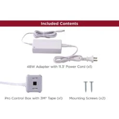 Black & Decker Push Wire 48-Watt Plug-In Adapter (LEDUC-48WP) 14 Black & Decker Push Wire 48-Watt Plug-In Adapter (LEDUC-48WP) -Lamp Parts black decker under cabinet lighting accessories leduc 48wp fa 1000