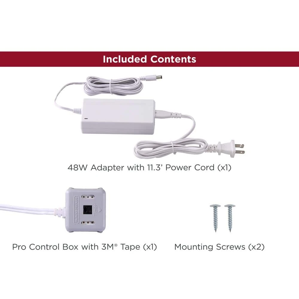 Black & Decker Push Wire 48-Watt Plug-In Adapter (LEDUC-48WP) 8 Black & Decker Push Wire 48-Watt Plug-In Adapter (LEDUC-48WP) - Image 6