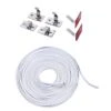 Black & Decker Push Wire White 25 Ft. LED Connector Cord Jumper Wire For Under Cabinet Lighting, Flat 5/16 In. Or 8mm Cable 1 Black & Decker Push Wire White 25 Ft. LED Connector Cord Jumper Wire For Under Cabinet Lighting, Flat 5/16 In. Or 8mm Cable -Lamp Parts black decker under cabinet lighting accessories leduc25jump4wr 64 1000