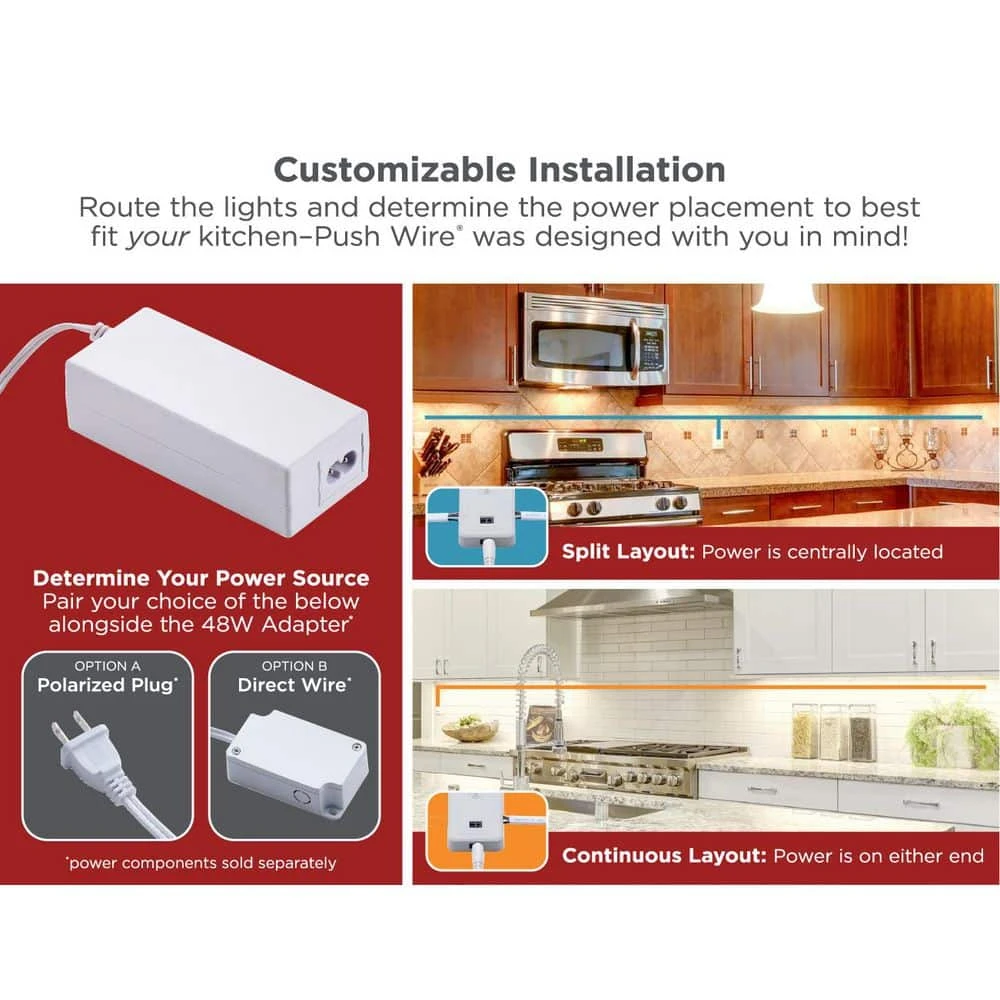 Black & Decker Push Wire White, LED, Voice Remote Control, Works With Alexa, Apple Home, Google Home, 1 EA 6 Black & Decker Push Wire White, LED, Voice Remote Control, Works With Alexa, Apple Home, Google Home, 1 EA - Image 4