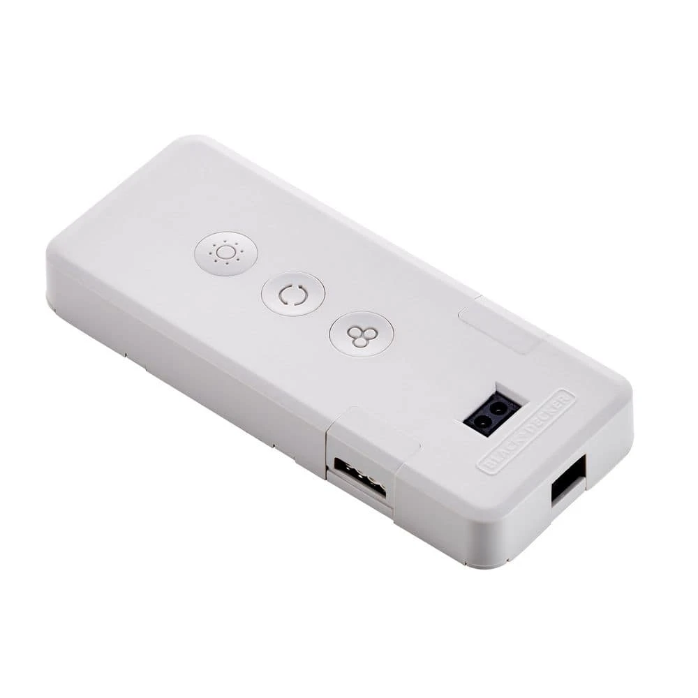 Black & Decker Push Wire White, LED, Voice Remote Control, Works With Alexa, Apple Home, Google Home, 1 EA 3 Black & Decker Push Wire White, LED, Voice Remote Control, Works With Alexa, Apple Home, Google Home, 1 EA