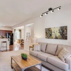 Flexible 2 Ft. Black Track Fixed Track Lighting Rail 1-Pack -Lamp Parts black ekieudl track lighting rails 27e160ph003 4f 1000