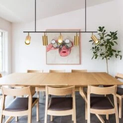 3.61 Ft. 5-Light Matte Black Gold Standard Track Lighting Kit With Adjustable Heads -Lamp Parts black gold y insp track lighting kits ptr 1002761 40 1000