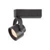 Black Dimmable LED Gimbal Track Lighting Fixture 1 Black Dimmable LED Gimbal Track Lighting Fixture -Lamp Parts black hampton bay track lighting heads 1015 bk 64 1000