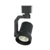 1-Light Black LED Track Lighting Head -Lamp Parts black hampton bay track lighting heads 17914n bk 64 1000