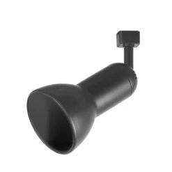 1-Light Black Linear Track Lighting R30/PAR30 Large Step Head