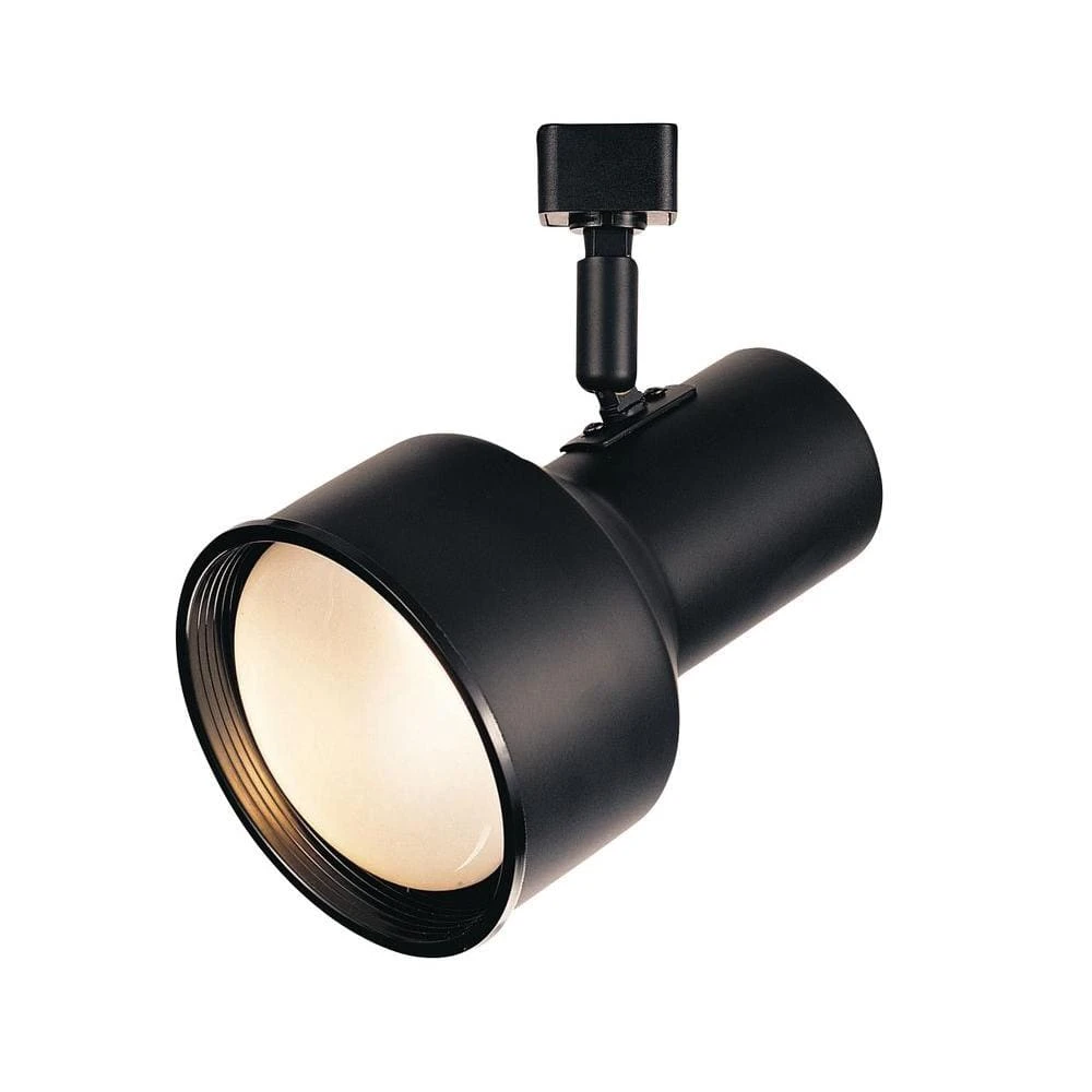 R30 Black Step Cylinder Track Lighting Fixture 3 R30 Black Step Cylinder Track Lighting Fixture