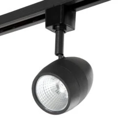 39.37 In. 3-Light Black Dimmable LED Track Lighting Kit -Lamp Parts black hampton bay track lighting kits 16033kitv bk 40 1000