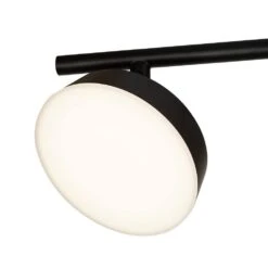 2.6 Ft. 4-Lights Black Integrated LED Fixed Track Lighting Kit -Lamp Parts black hampton bay track lighting kits 23055 003 4f 1000