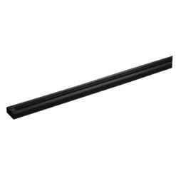 8 Ft. 2400-Watt Black Linear Track Lighting Rail Section