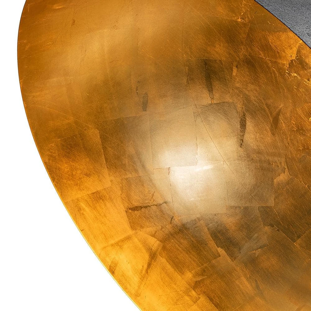 PCover 31.5 In. Oversize Lighting 3-Light Balck Farmhouse Dome Pendant Light Industrial Gold Leaf Island Ceiling Light 11 PCover 31.5 In. Oversize Lighting 3-Light Balck Farmhouse Dome Pendant Light Industrial Gold Leaf Island Ceiling Light - Image 9