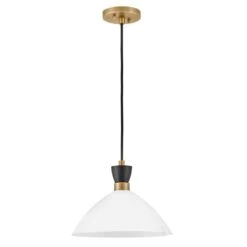 Simon 1-Light Black Cone Pendant Light With Shade -Lamp Parts black lark pendant lights 83257bk co 4f 1000