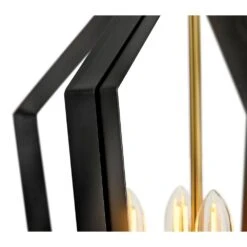 Sammi 4-Light Black Pendant Light -Lamp Parts black lark pendant lights 83644bk lcb 76 1000