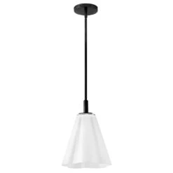 Honey 1-Light Black Pendant Light -Lamp Parts black lark pendant lights 83717bk 1f 1000