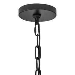 Rivi 1-Light Black Pendant Light -Lamp Parts black lark pendant lights 84287bk 44 1000