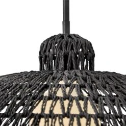 Pismo 1-Light Black Pendant Light -Lamp Parts black lark pendant lights 84337bk 1f 1000