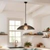 Pismo 1-Light Black Pendant Light