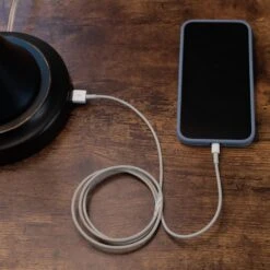 28.74 In. Table Lamps Set With USB Charging Ports, Touch Control And LED Bulbs, Black -Lamp Parts black lavish home table lamps 72 lmpst2 21 usb 4f 1000