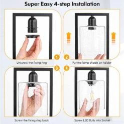 Set Of 2 16 In. Dimmable Bedside Nightstand Lamps With USB Port, Black -Lamp Parts black nordic hygge table lamps hx t0376 qibkb 2 n 44 1000