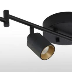 Shura 6-Head Integrated LED Swivel Track Light, Directional Spot Lights, Dimmable - Black 15 Shura 6-Head Integrated LED Swivel Track Light, Directional Spot Lights, Dimmable - Black -Lamp Parts black vidalite track lighting kits ce1009225 76 1000