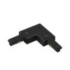 H Track Single Circuit Left L Connector -Lamp Parts black wac limited track lighting connectors hl left bk 64 1000