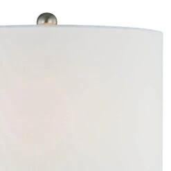 25 In. Blue Vintage Ceramic Bedroom Living Room Bedside Desk Nightstand Table Lamps USB Port (Set Of 2) -Lamp Parts blue maxax table lamps t176 bu s 4f 1000