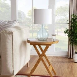 Denver 22.4 In. Blue Modern Glass Bedroom Living Room Bedside Desk Nightstand Table Lamps 15 Denver 22.4 In. Blue Modern Glass Bedroom Living Room Bedside Desk Nightstand Table Lamps -Lamp Parts blue maxax table lamps t245 bu s 77 1000