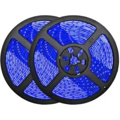 Hardwired 32.8 Ft. Blue Strip Lights