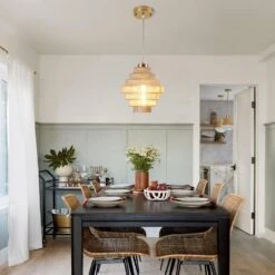 1-Light Brass And Amber Simple Vintage Pendant Light With Glass Shade -Lamp Parts brass amber adsensty pendant lights hd3 1bram d7002 1d 1000