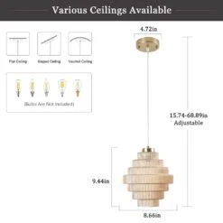 1-Light Brass And Amber Simple Vintage Pendant Light With Glass Shade -Lamp Parts brass amber adsensty pendant lights hd3 1bram d7002 77 1000