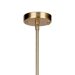 Timphaven 1-Light Brass Shaded Mini-Pendant Clear Glass -Lamp Parts brass hampton bay pendant lights lcf8901as 01 bs c3 1000