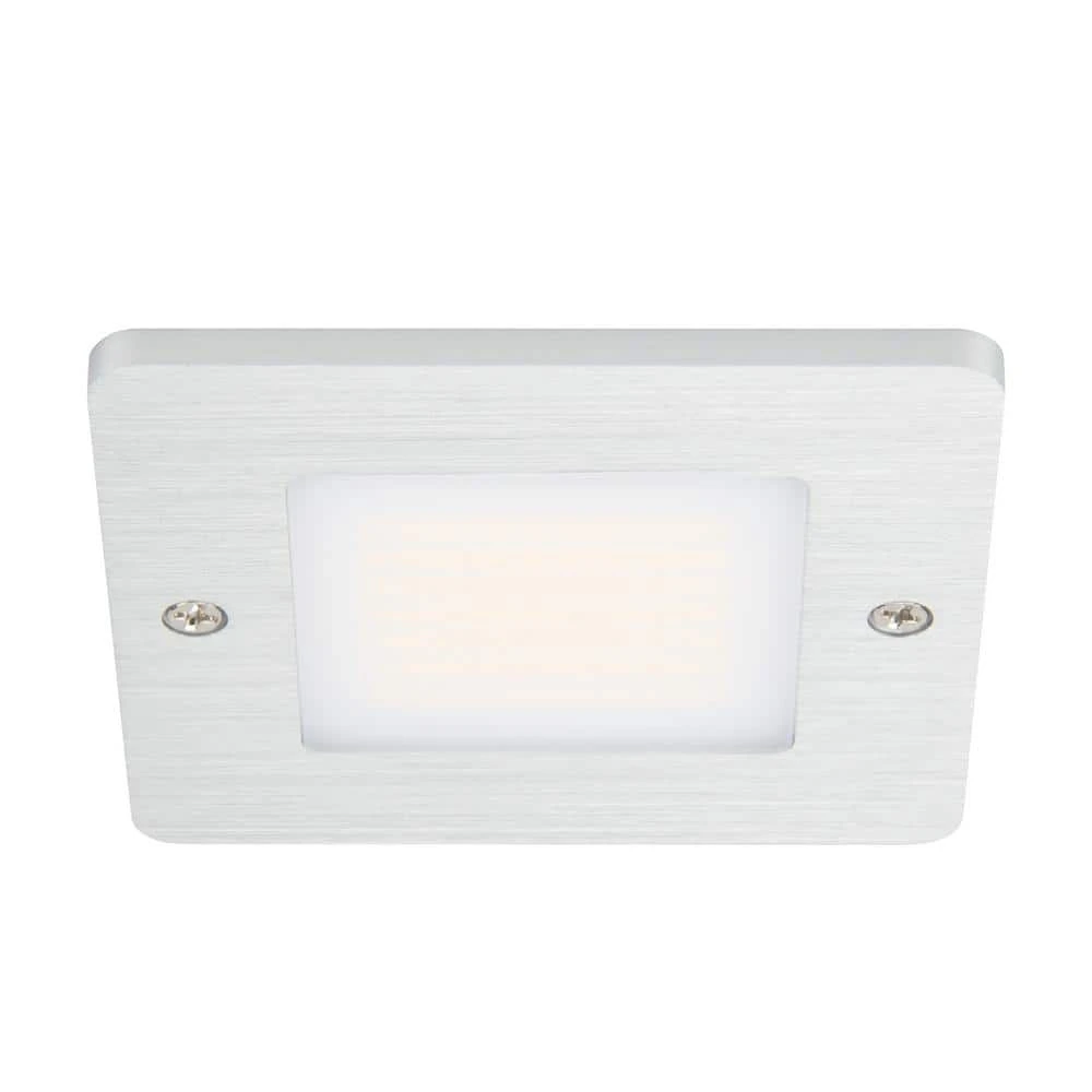 Square Low Profile Under Cabinet LED Puck Light 4000K 3 Square Low Profile Under Cabinet LED Puck Light 4000K