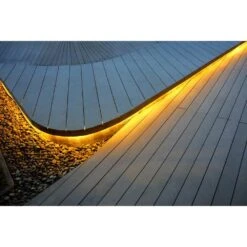 Outdoor/Indoor 100 Ft. L 120V Plug-In Warm White LED Rope Light -Lamp Parts brightlux rope lights al05 100ft ww 1 5 b 44 1000