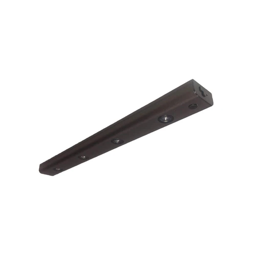 LED Bar Light Plug-In/Hardwire 20 In. Bronze Under Cabinet Light With Dimming Button 3 LED Bar Light Plug-In/Hardwire 20 In. Bronze Under Cabinet Light With Dimming Button