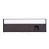 12 In. Hardwired/Plug-in Bronze Finish Dimmable Integrated LED Adjustable White CCT Linkable Under Cabinet Light