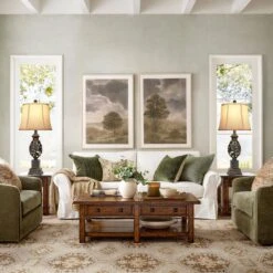 Vintage 28 In. H Bronze Table Lamps, Bedside Lamps With Nightlight For Business And Home Use, Faux Silk (2-Pack) -Lamp Parts bronze jushua desk lamps ct zy p288646 31 1000