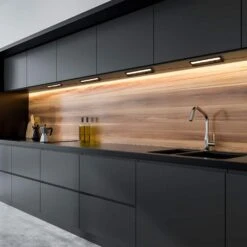 12 In. Hardwired Bronze Selectable 3000K/3500K/4000K Dimmable Integrated LED Under Cabinet Light (4-Pack) -Lamp Parts bronze under cabinet bar lights hca2187 4uc 31 1000