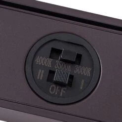 12 In. Hardwired Bronze Selectable 3000K/3500K/4000K Dimmable Integrated LED Under Cabinet Light (4-Pack) -Lamp Parts bronze under cabinet bar lights hca2187 4uc 44 1000