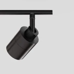 Shura 5-Light Bronze Integrated LED Fixed Track Light Rotatable Cylinder Heads 4 Ft. Track Lighting Kit 3000K 2450 Lumen -Lamp Parts bronze vidalite track lighting kits ce1060069 1f 1000