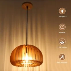 1 Light Black/Brown Single Dome Pendant Light With Shade, No Bulbs Included -Lamp Parts brown adsensty pendant lights hd5 1 n d5048m c3 1000