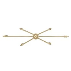 Golden Lighting Kennedy 6-Light Brushed Champagne Bronze Pendant -Lamp Parts brushed champagne bronze golden lighting pendant lights 3690 lp bcb 1f 1000