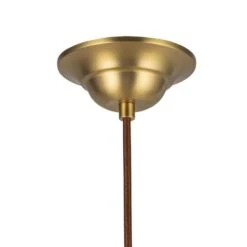 Crosby 18-in 4 Light 40-Watt Brushed Gold Pendant Light -Lamp Parts brushed gold alora mood pendant lights pd661418bg 44 1000