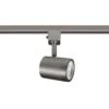 Charge Brushed Nickel 5CCT Integrated LED Ceiling Hardwired Fixed Track Cylinder Head, H Track (2-Pack) 1 Charge Brushed Nickel 5CCT Integrated LED Ceiling Hardwired Fixed Track Cylinder Head, H Track (2-Pack) -Lamp Parts brushed nickel 2 pack wac limited track lighting heads h 8010 cs bn 2 64 1000